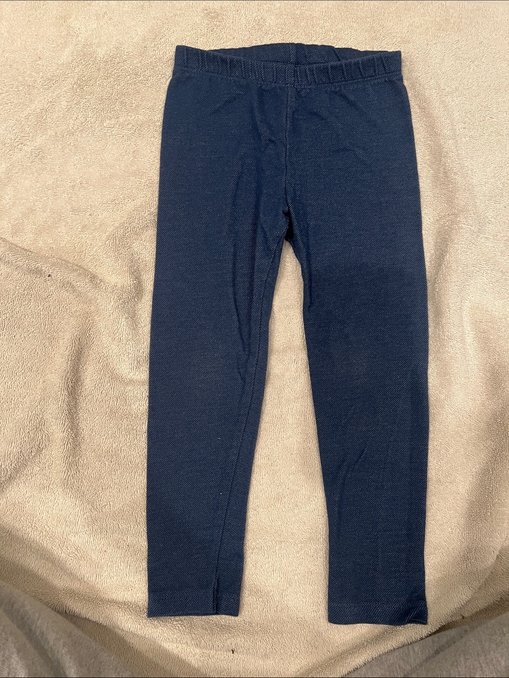 jumping beans Navy Blue Knit Leggings for Kids